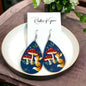 Mushroom Magic: Whimsical Dangle Earrings for Fungi Lovers! - Rhythms of Grace Creative