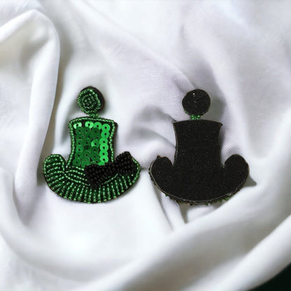 Cheers & Charm – Beaded St. Patrick’s Day Earrings (Beer Mug or Leprechaun Hat!)🍀 - Rhythms of Grace Creative
