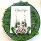 Bring on the Luck: Adorable St. Patrick's Day Unicorn Earrings! - Rhythms of Grace Creative