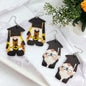 Graduation Dangle Earrings – Celebrate Your Achievement in Style! 🎓 - Rhythms of Grace Creative