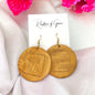 Celebrate Grandma Love: Wooden Nana & GiGi Dangle Earrings! - Rhythms of Grace Creative