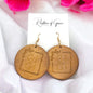 Celebrate Grandma Love: Wooden Nana & GiGi Dangle Earrings! - Rhythms of Grace Creative