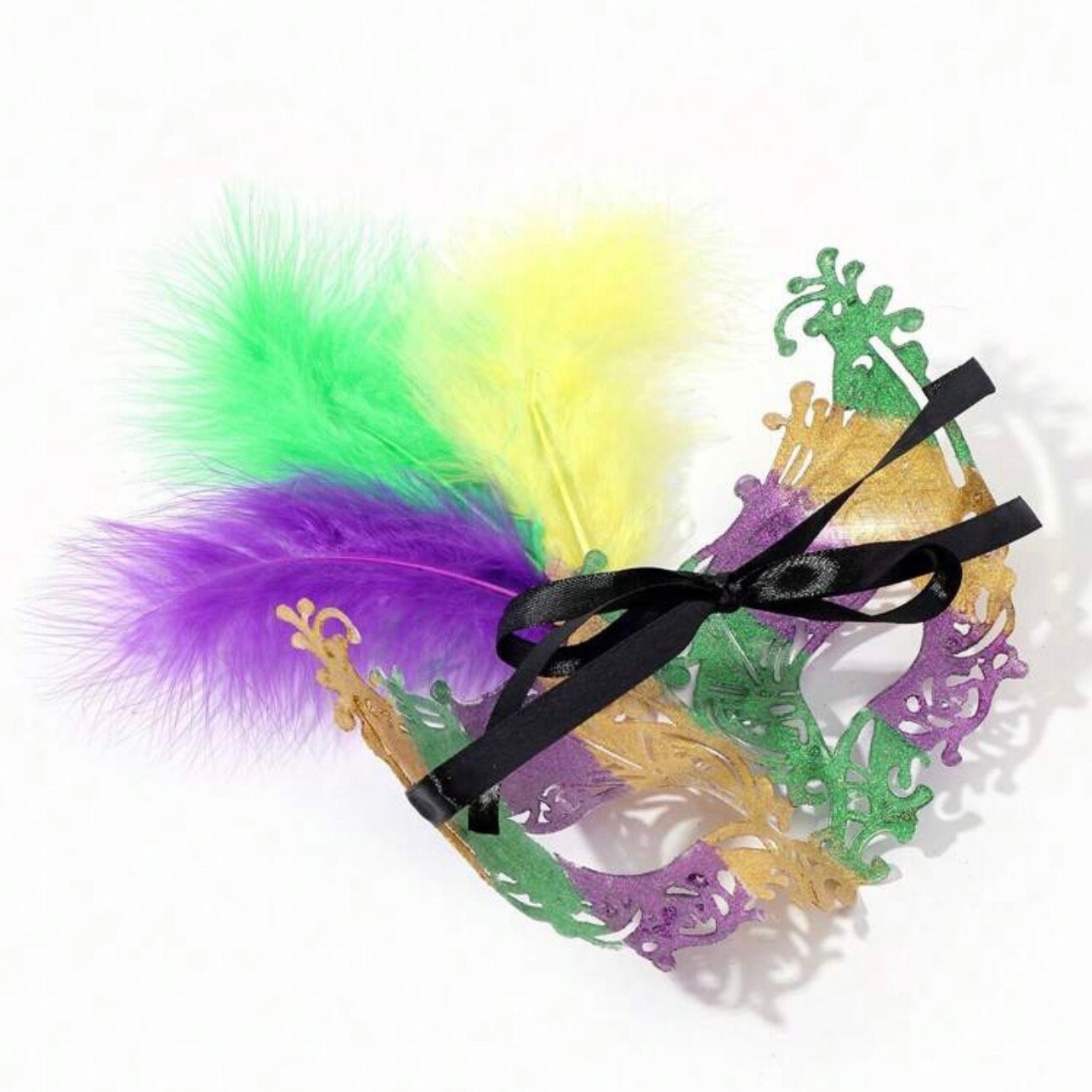 Sparkle & Shine: Dazzling Mardi Gras Masquerade Mask for Unforgettable Celebrations! - Rhythms of Grace Creative