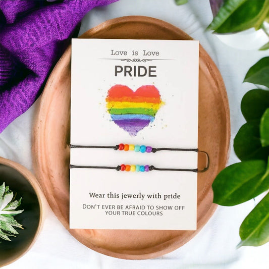 Celebrate Love with Our Vibrant Pride Bracelet Set! 🌈 - Rhythms of Grace Creative