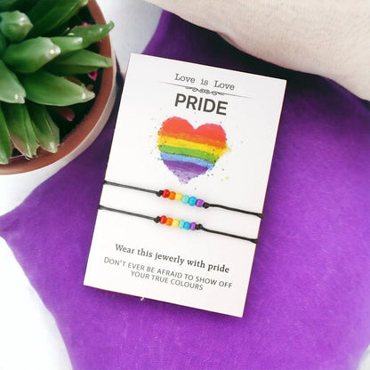Celebrate Love with Our Vibrant Pride Bracelet Set! 🌈 - Rhythms of Grace Creative