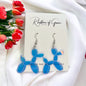 Whimsical Balloon Animal Earrings - Choose Your Favorite Unicorn or Dog Style! 🦄🐶 - Rhythms of Grace Creative