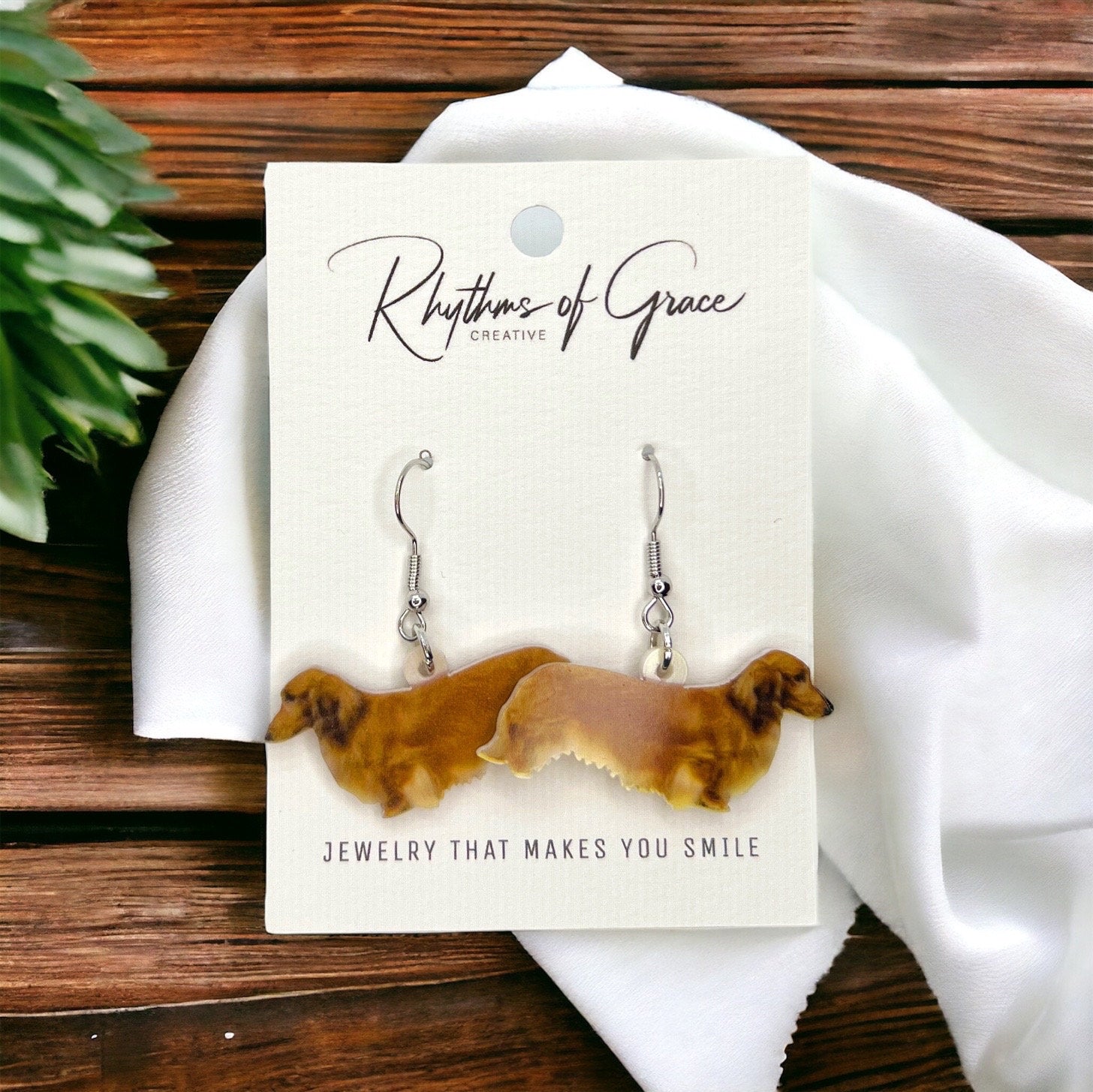 Weenie Wonderland: Cutest Dachshund Earrings Ever! - Rhythms of Grace Creative