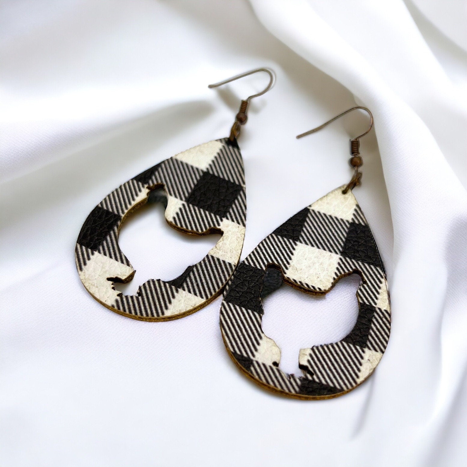 Rooster Earrings - Rooster Jewelry, Handmade Earrings, Handmade Jewelry, Animal Earrings, Animal Jewelry, Chicken Earrings, Chicken Mom