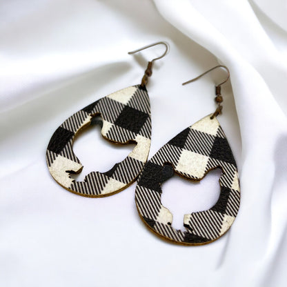 Rooster Earrings - Rooster Jewelry, Handmade Earrings, Handmade Jewelry, Animal Earrings, Animal Jewelry, Chicken Earrings, Chicken Mom