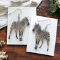 Zebra Earrings - Zebra Jewelry, Handmade Earrings, Handmade Jewelry, Animal Earrings, Animal Jewelry, Zebra Stripes, African Safari