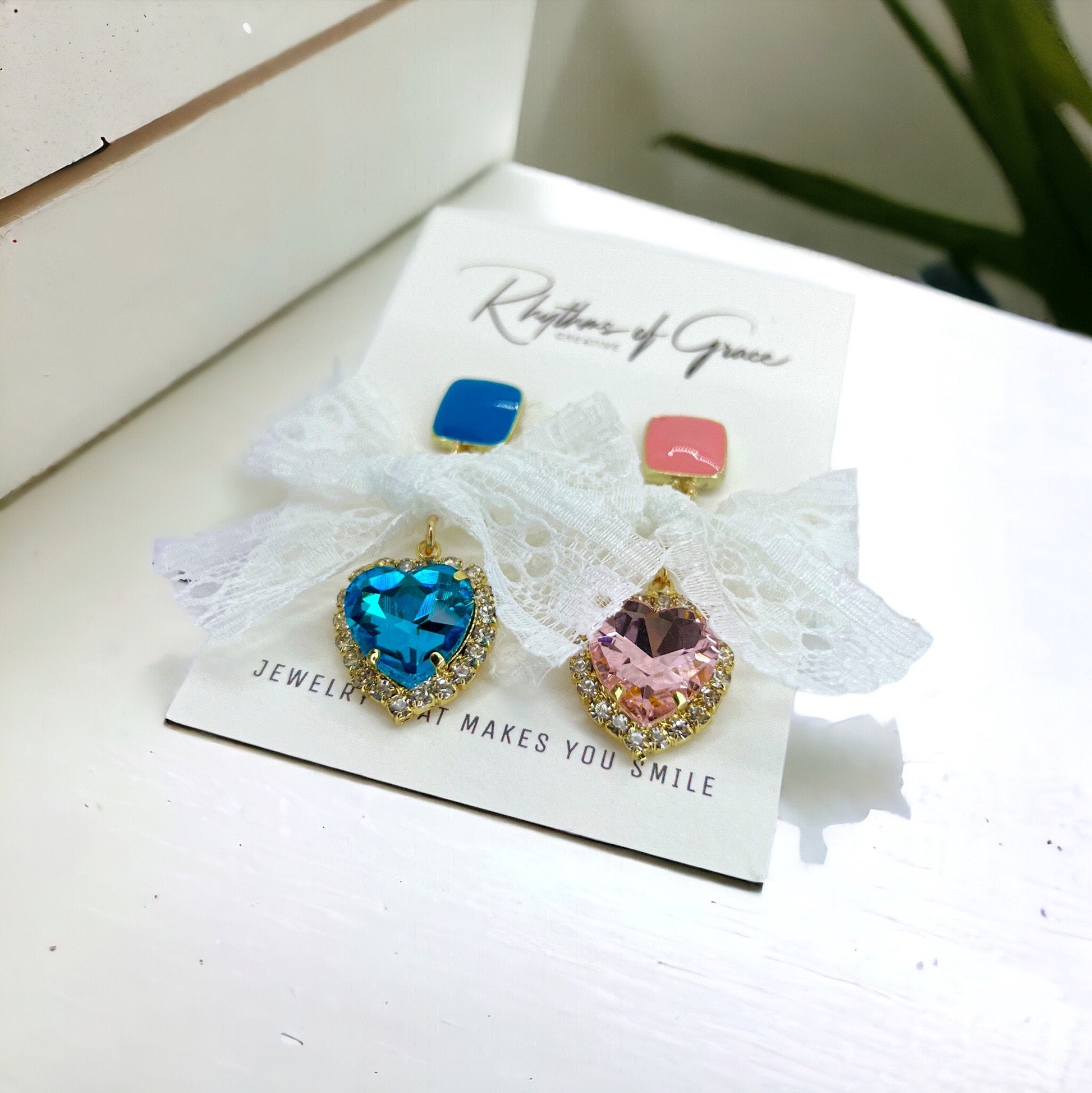 Gender Reveal Earrings - Baby Shower, New Mom, Mother’s Day, Mom Earrings, Momma Earrings, Mama Earrings, Team Pink, Team Blue, Pink or Blue