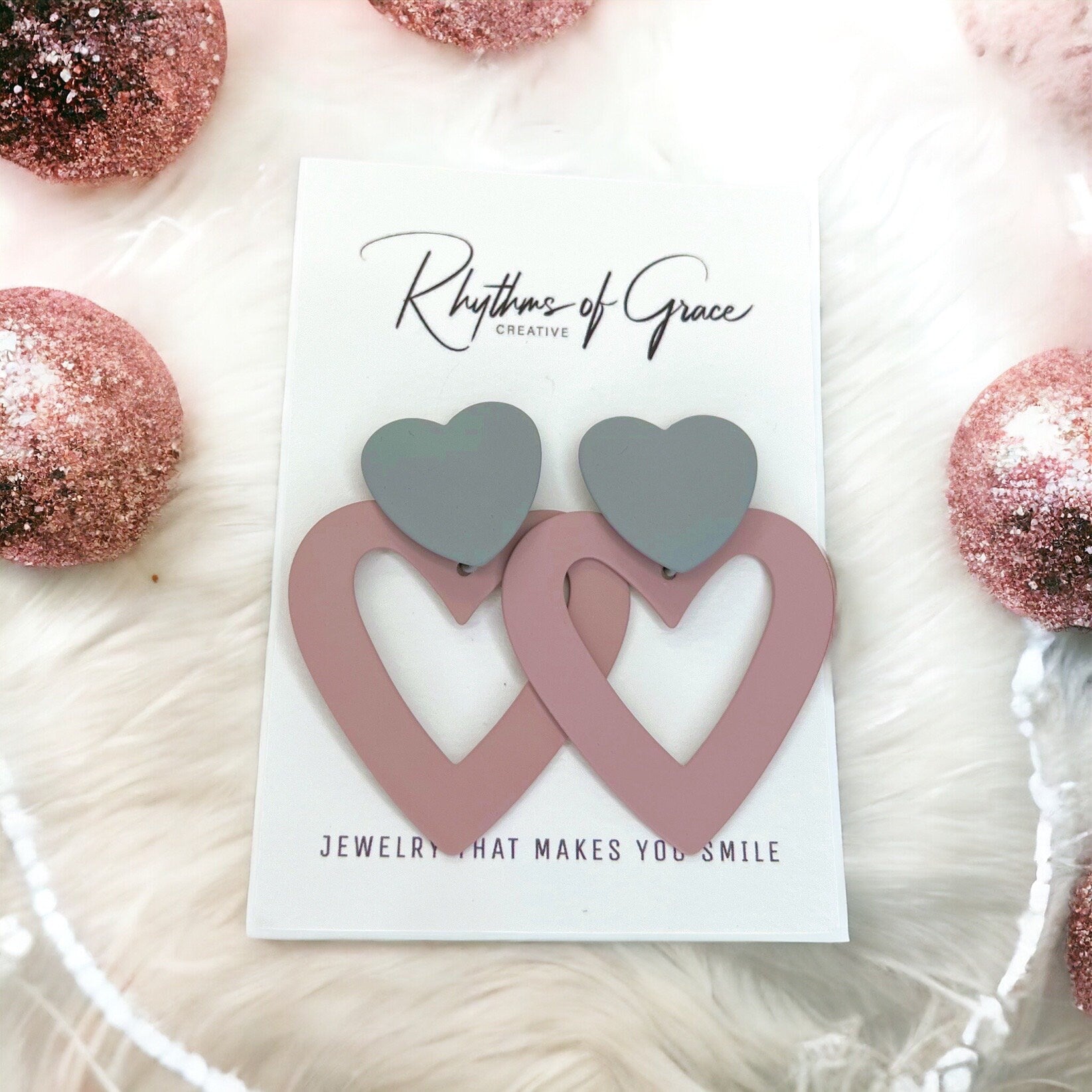 Gender Reveal Earrings - Baby Shower, New Mom, Mother’s Day, Mom Earrings, Momma Earrings, Mama Earrings, Team Pink, Team Blue, Pink or Blue