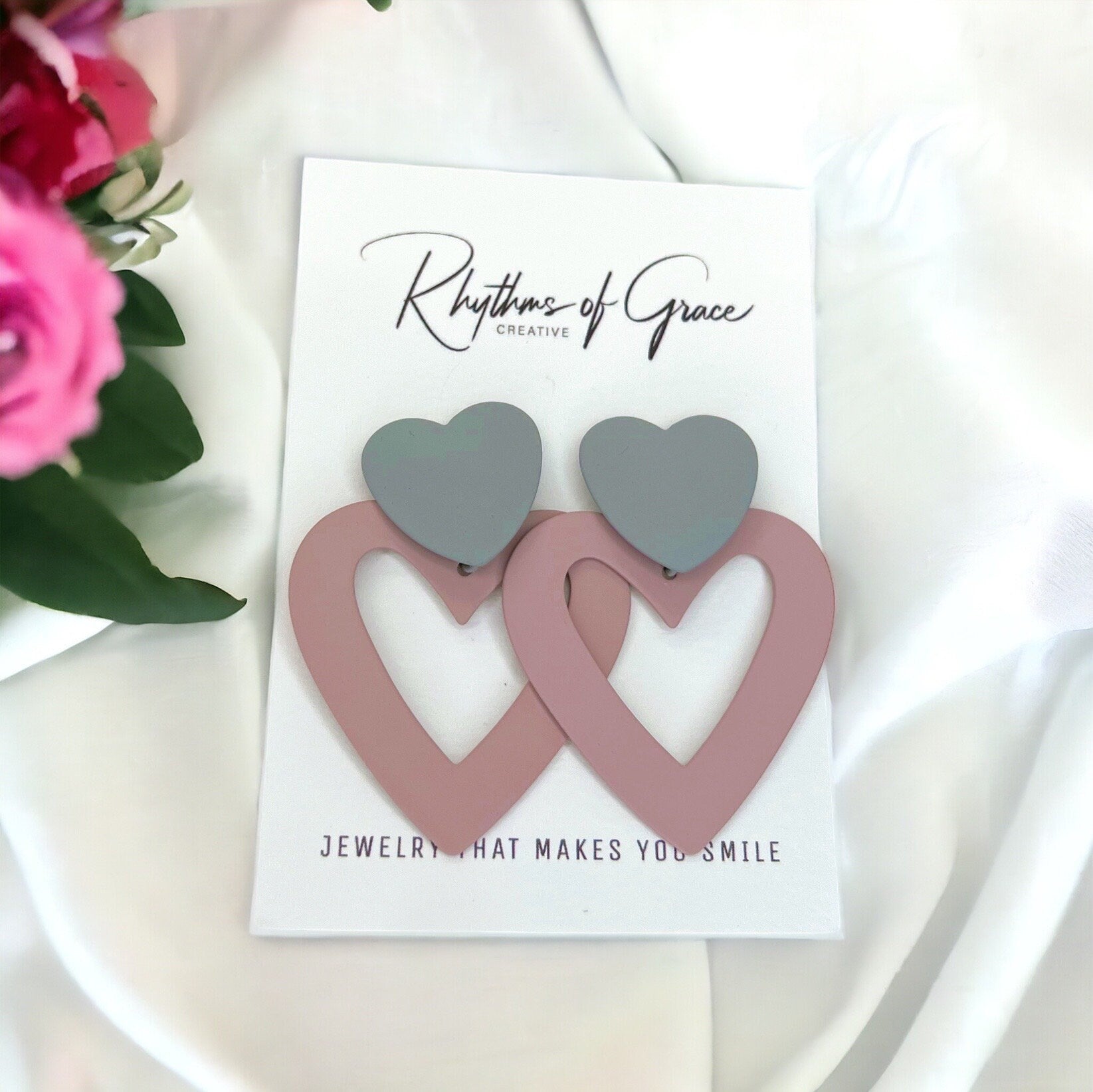 Gender Reveal Earrings - Baby Shower, New Mom, Mother’s Day, Mom Earrings, Momma Earrings, Mama Earrings, Team Pink, Team Blue, Pink or Blue