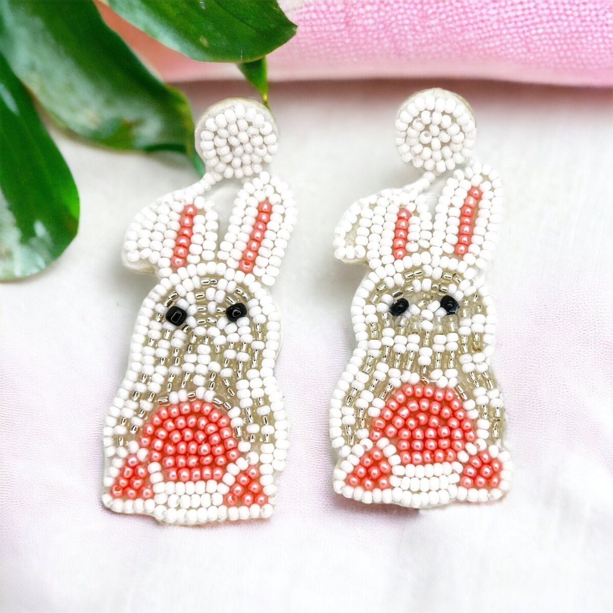 Beaded Easter Earrings - Hop Into Spring Style! - Rhythms of Grace Creative