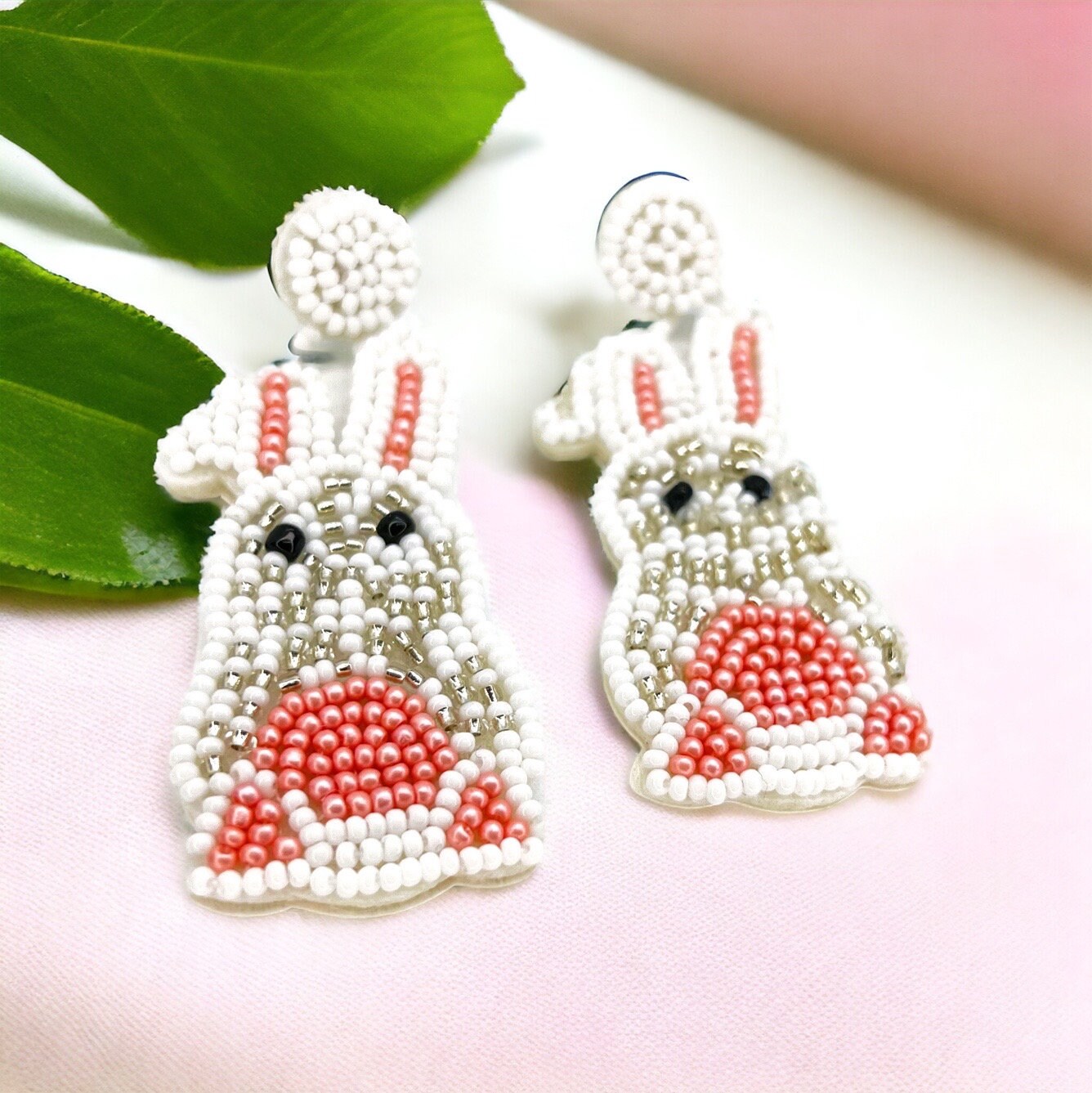 Beaded Easter Earrings - Hop Into Spring Style! - Rhythms of Grace Creative