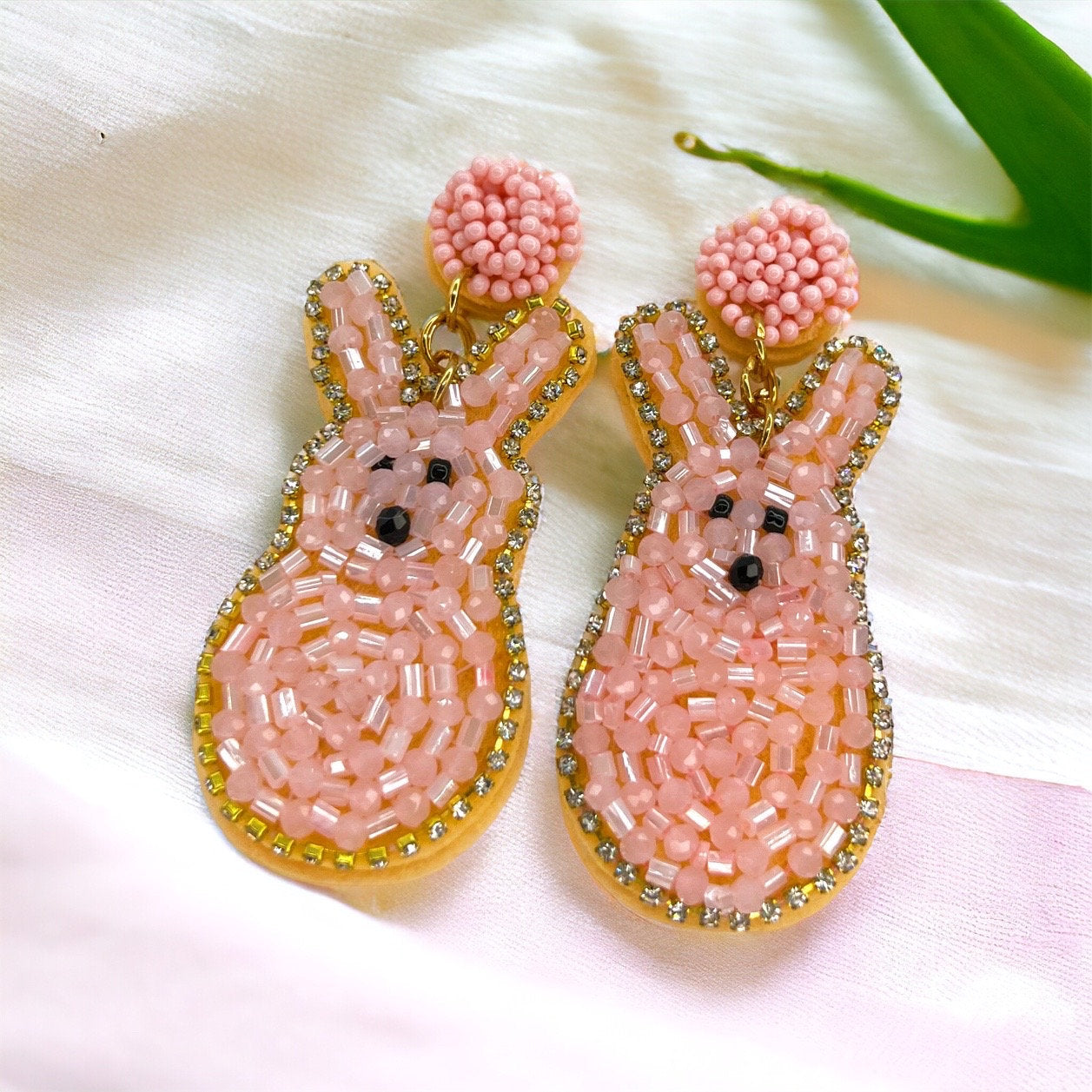 Beaded Easter Earrings - Hop Into Spring Style! - Rhythms of Grace Creative