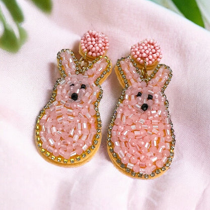 Beaded Easter Earrings - Hop Into Spring Style! - Rhythms of Grace Creative