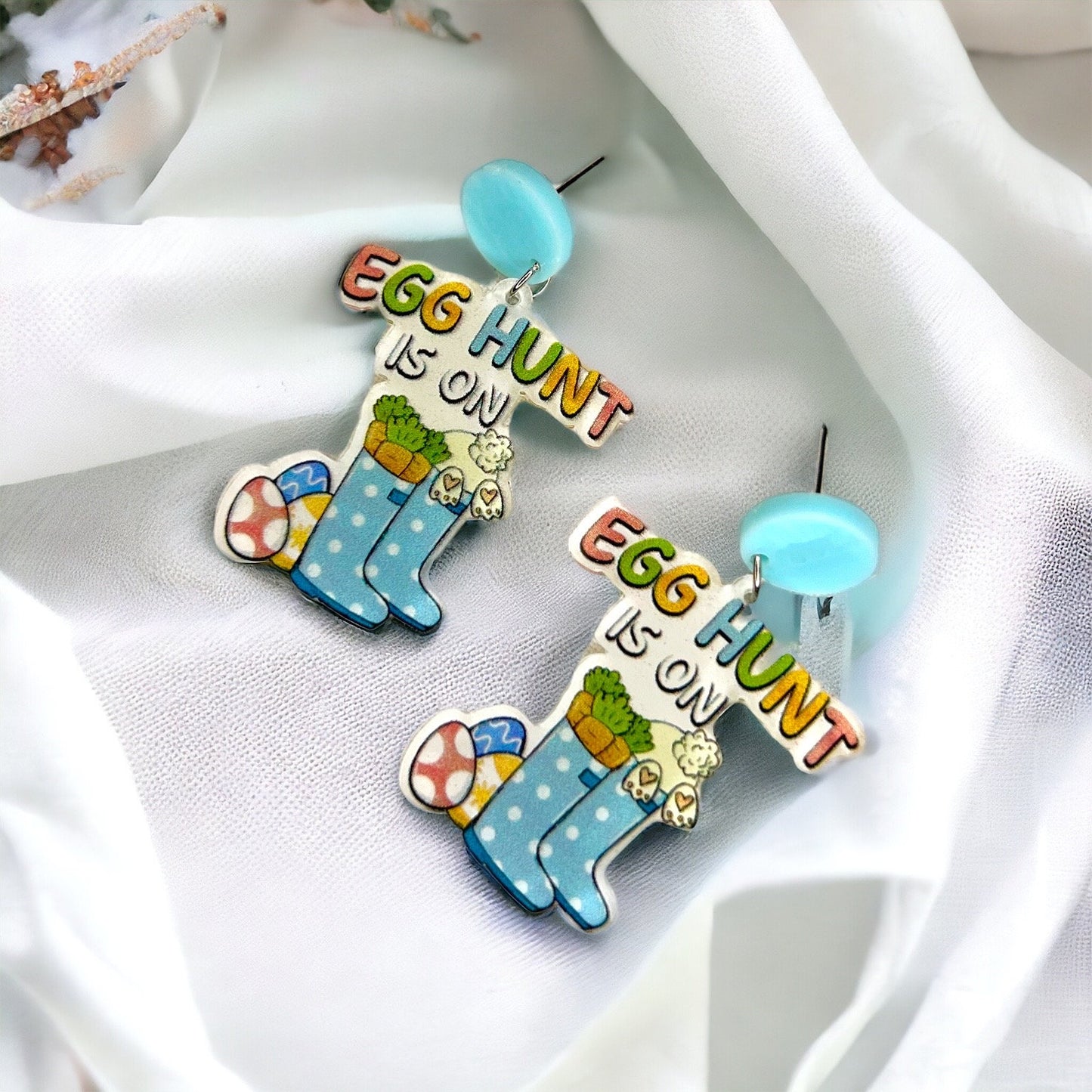 Hop Into Style: Adorable Easter Earrings – Bunny, Egg, and Boot Designs! - Rhythms of Grace Creative