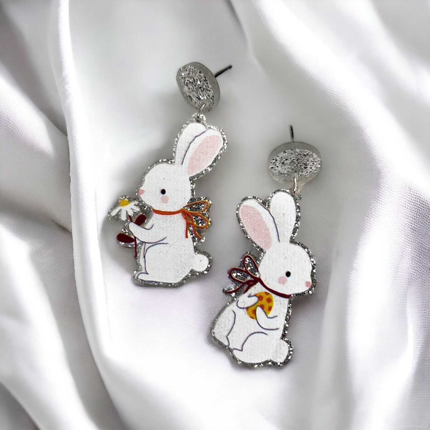 Hop Into Style: Adorable Easter Earrings – Bunny, Egg, and Boot Designs! - Rhythms of Grace Creative