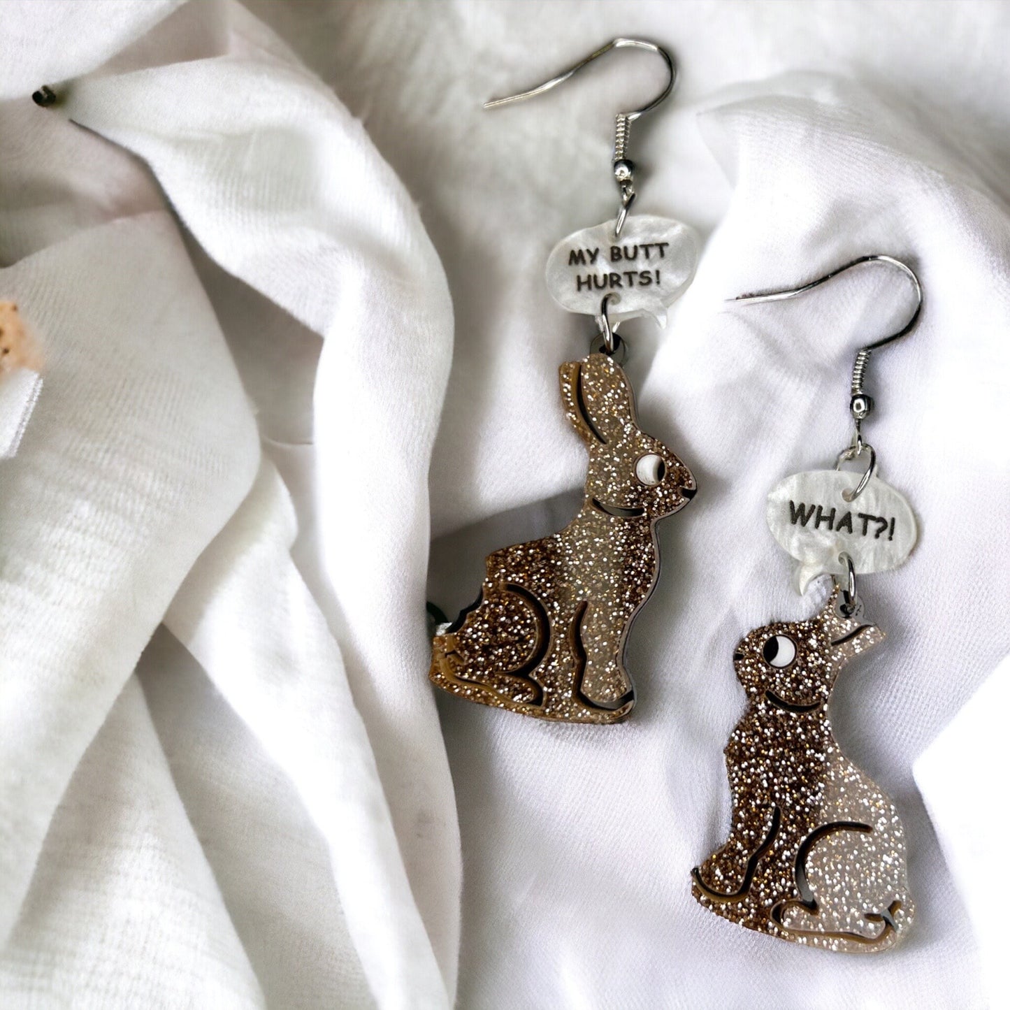Hop-tastic Chocolate Rabbit Earrings: Ears to a Hilarious Easter! - Rhythms of Grace Creative