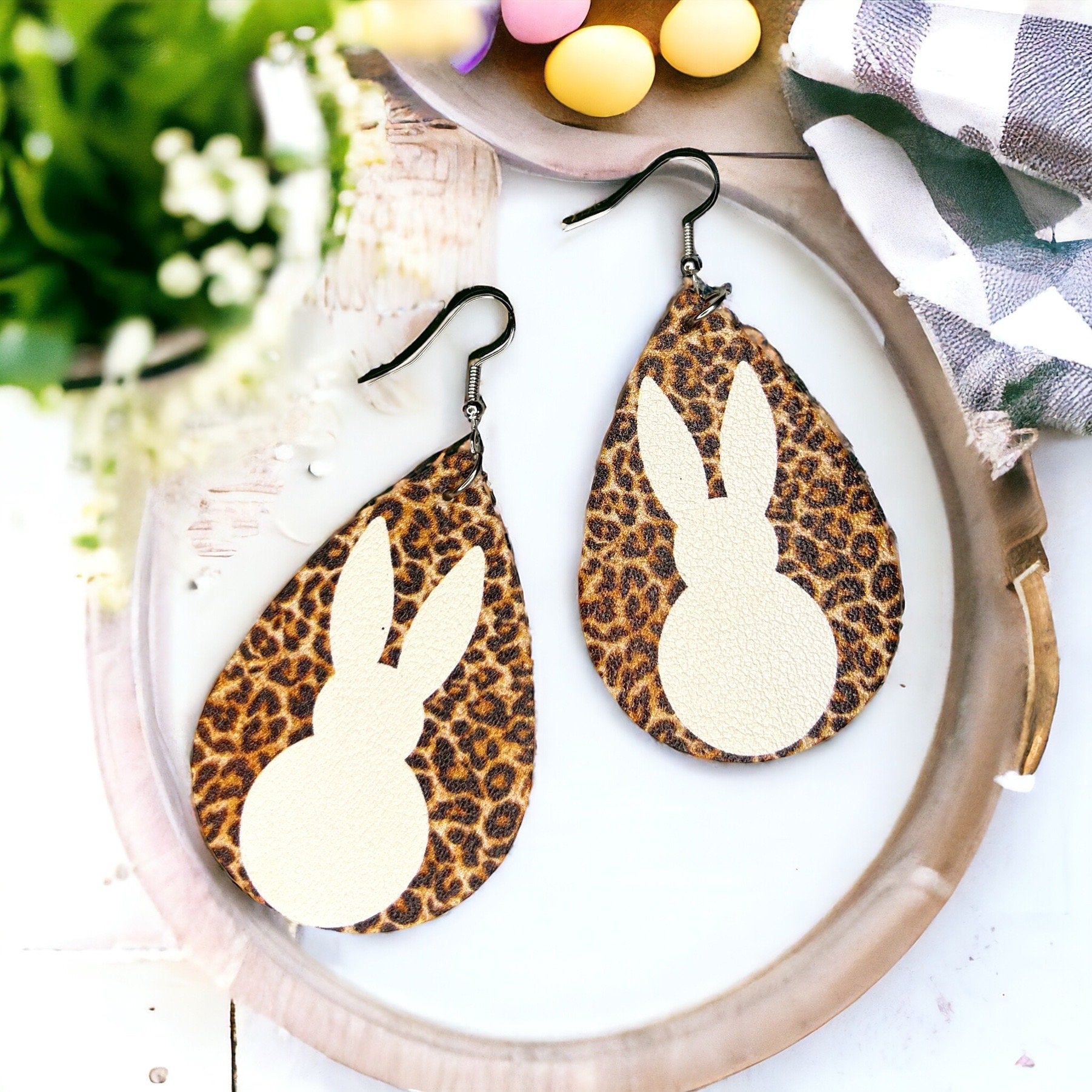 Adorable Easter Bunny Earrings – Hop into the Season! - Rhythms of Grace Creative