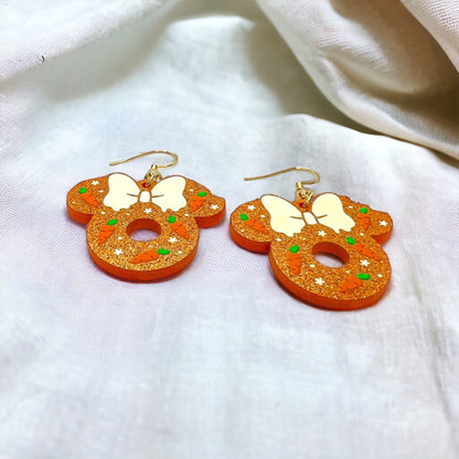 Hop Into Spring: Adorable Carrot Mouse Ears Earrings for a Dazzling Easter! - Rhythms of Grace Creative
