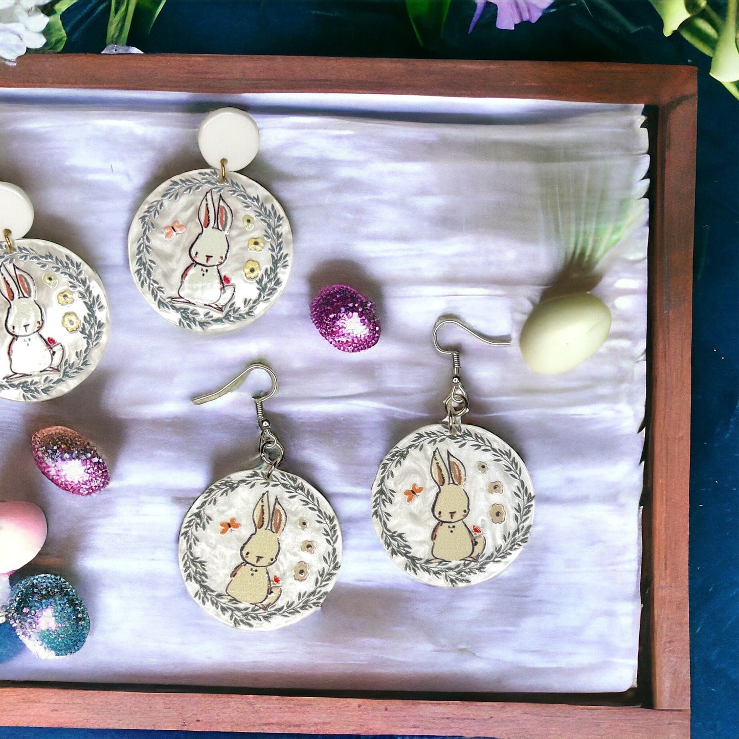 Easter Egg-citement: Adorable Bunny Earrings for a Stylish Spring! - Rhythms of Grace Creative