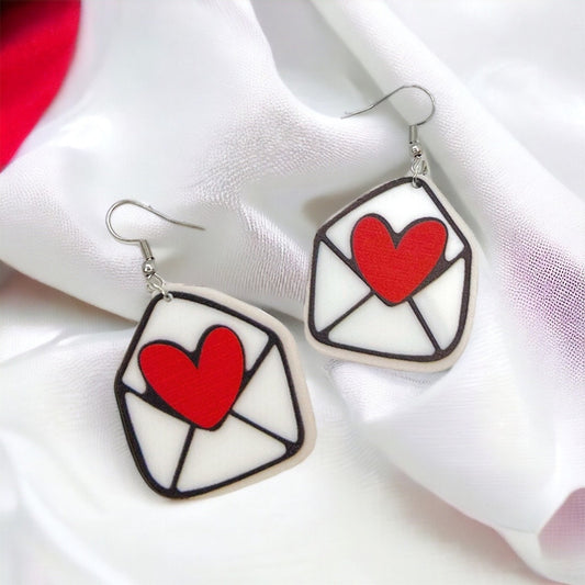 Love Letter Earrings: The Perfect Valentine’s Day Accessory! 💌 - Rhythms of Grace Creative