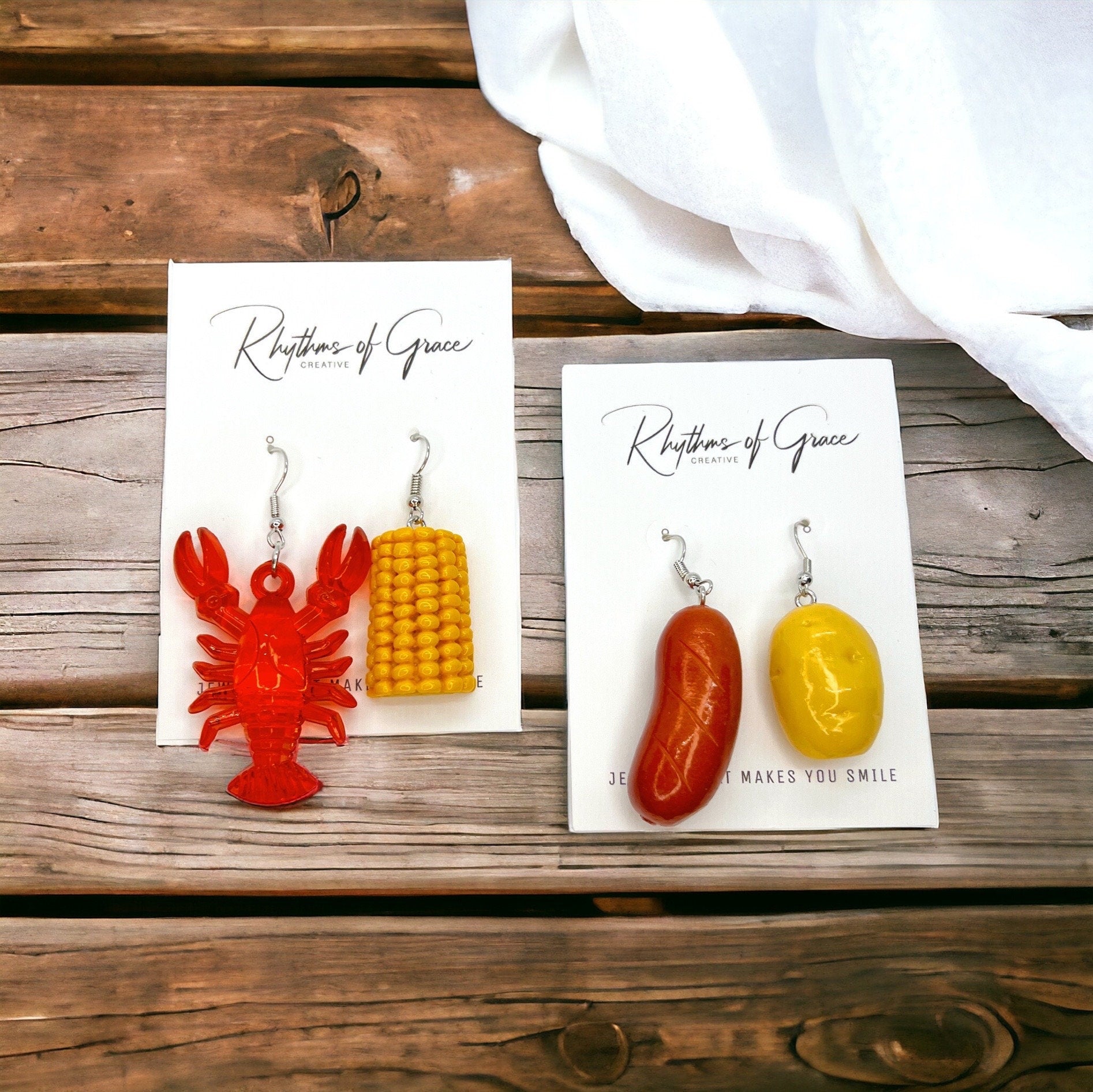 Crawfish Chic: Festive Earrings to Boil Over About! - Rhythms of Grace Creative
