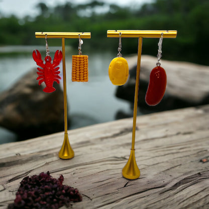 Crawfish Chic: Festive Earrings to Boil Over About! - Rhythms of Grace Creative