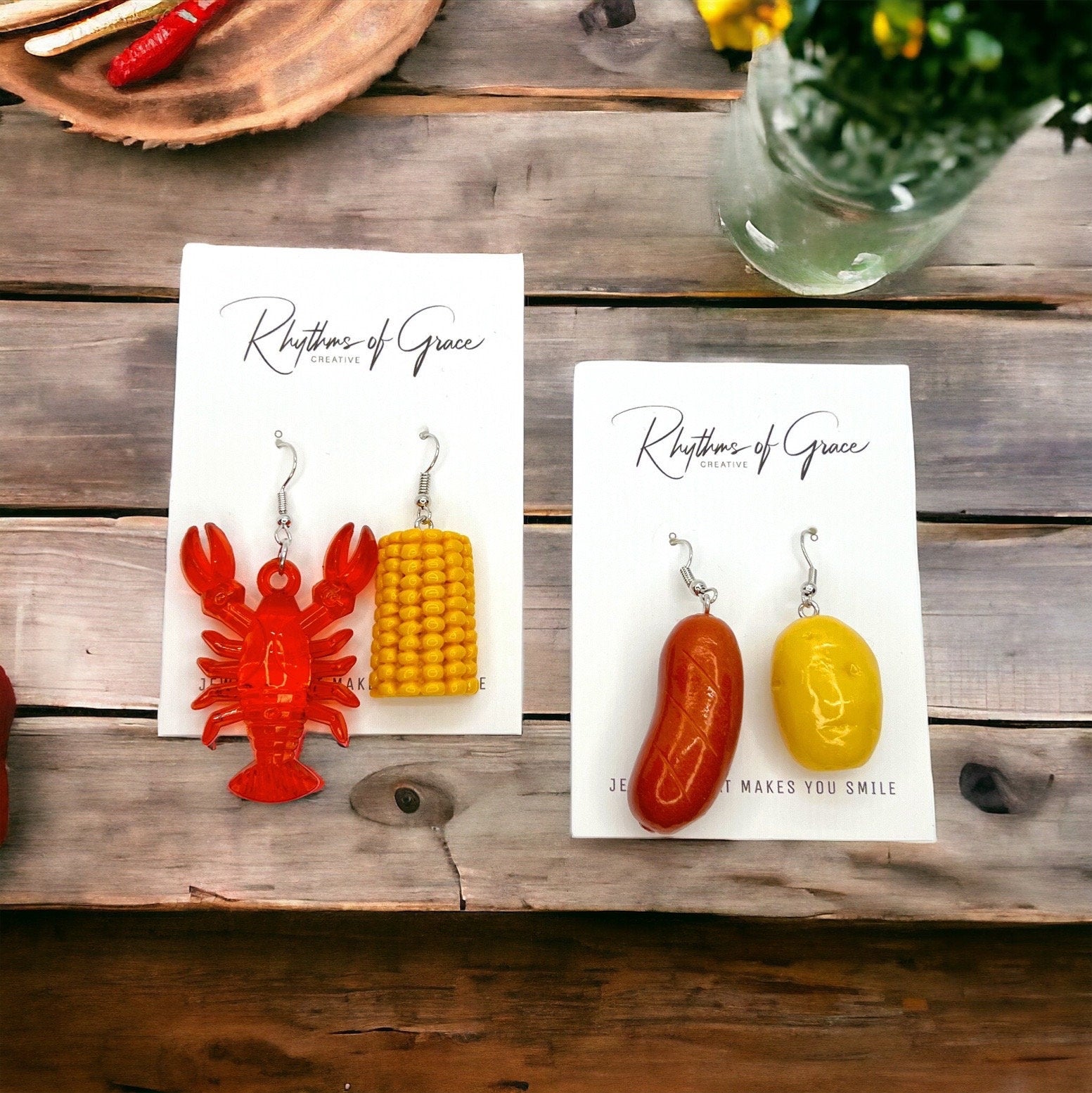 Crawfish Chic: Festive Earrings to Boil Over About! - Rhythms of Grace Creative