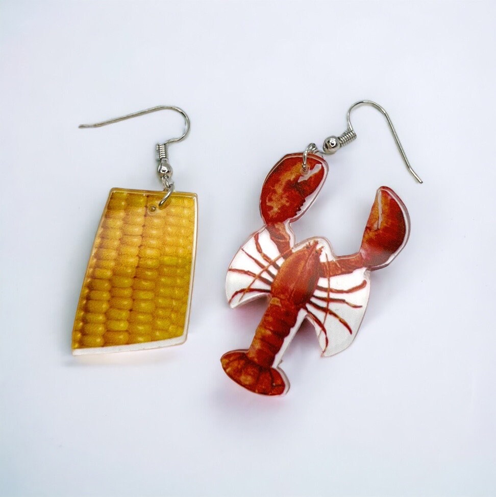 Dive into the Crawfish Craze with Our Crawfish Boil Earrings! - Rhythms of Grace Creative