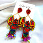 Cajun Charm: Whimsical Beaded Crawfish Earrings for Everyday Fun! 🦞 - Rhythms of Grace Creative