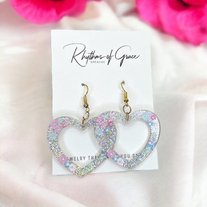 Gender Reveal Earrings - Baby Shower, New Mom, Mother’s Day, Mom Earrings, Momma Earrings, Mama Earrings, Team Pink, Team Blue, Pink or Blue