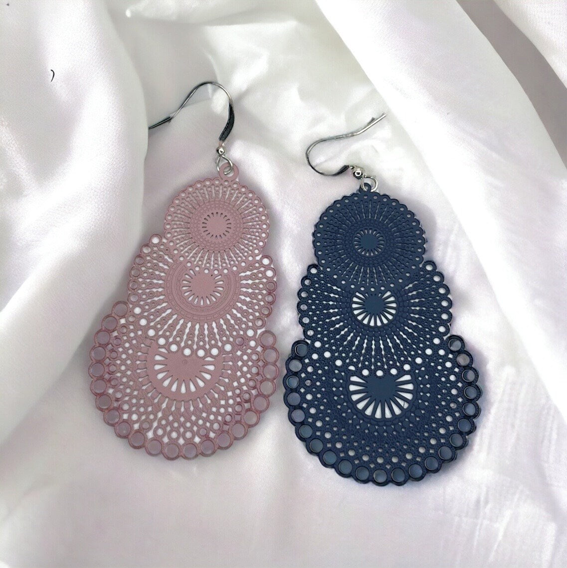 Gender Reveal Earrings - Baby Shower, New Mom, Mother’s Day, Mom Earrings, Momma Earrings, Mama Earrings, Team Pink, Team Blue, Pink or Blue