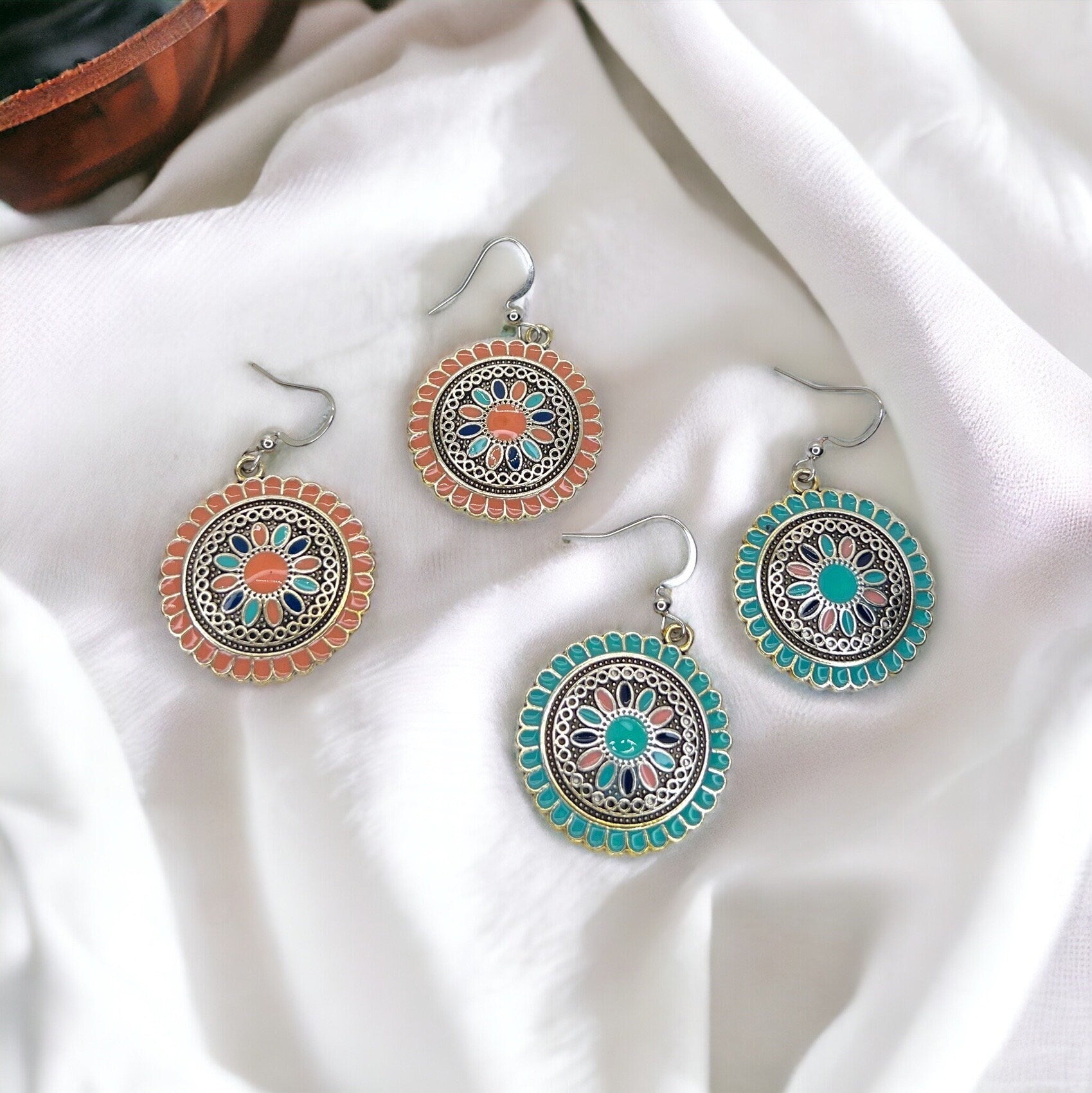 Gender Reveal Earrings - Baby Shower, New Mom, Mother’s Day, Mom Earrings, Momma Earrings, Mama Earrings, Team Pink, Team Blue, Pink or Blue