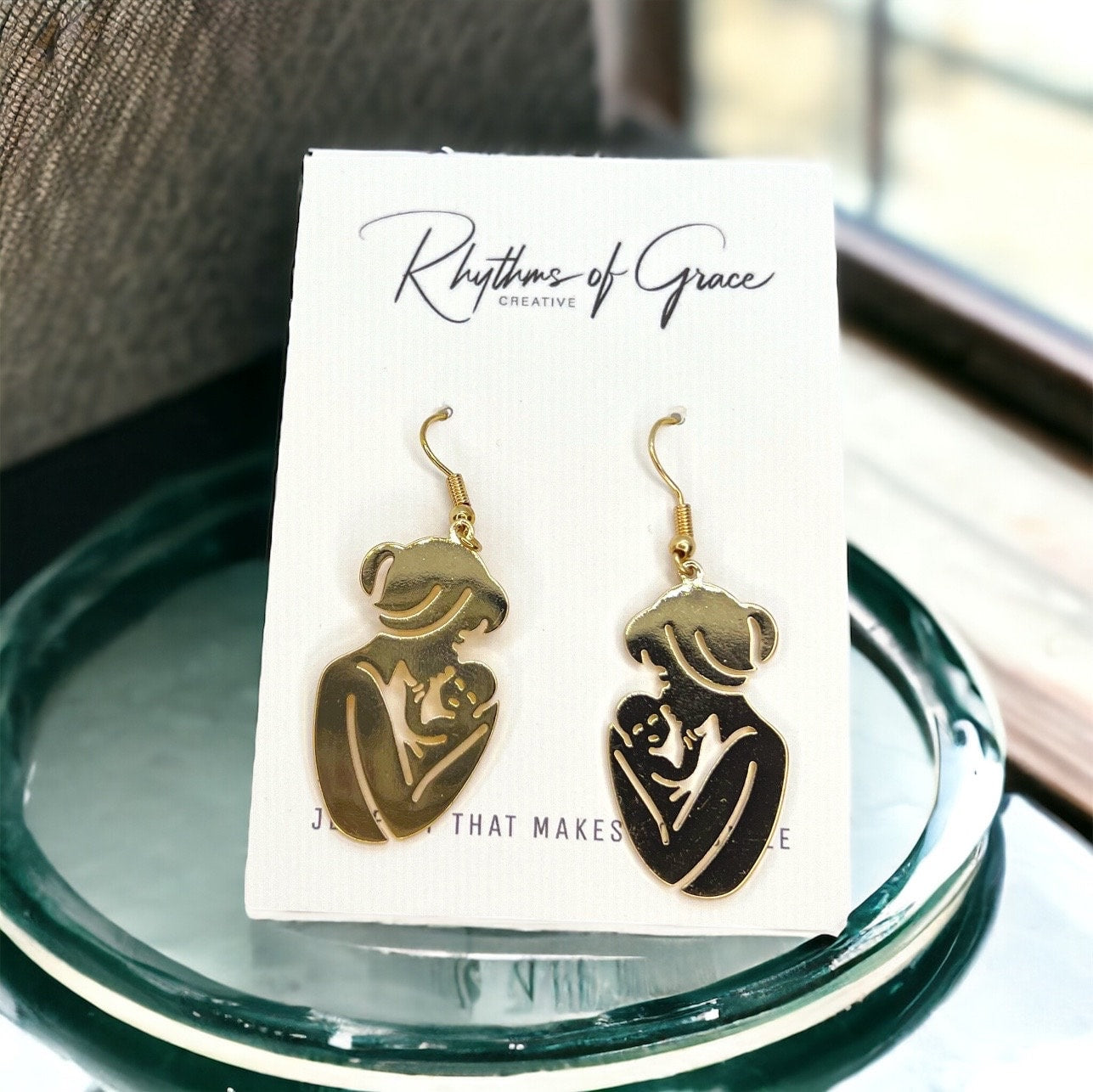Mom’s Heart in Every Style: Gold Mother’s Day Earrings! - Rhythms of Grace Creative