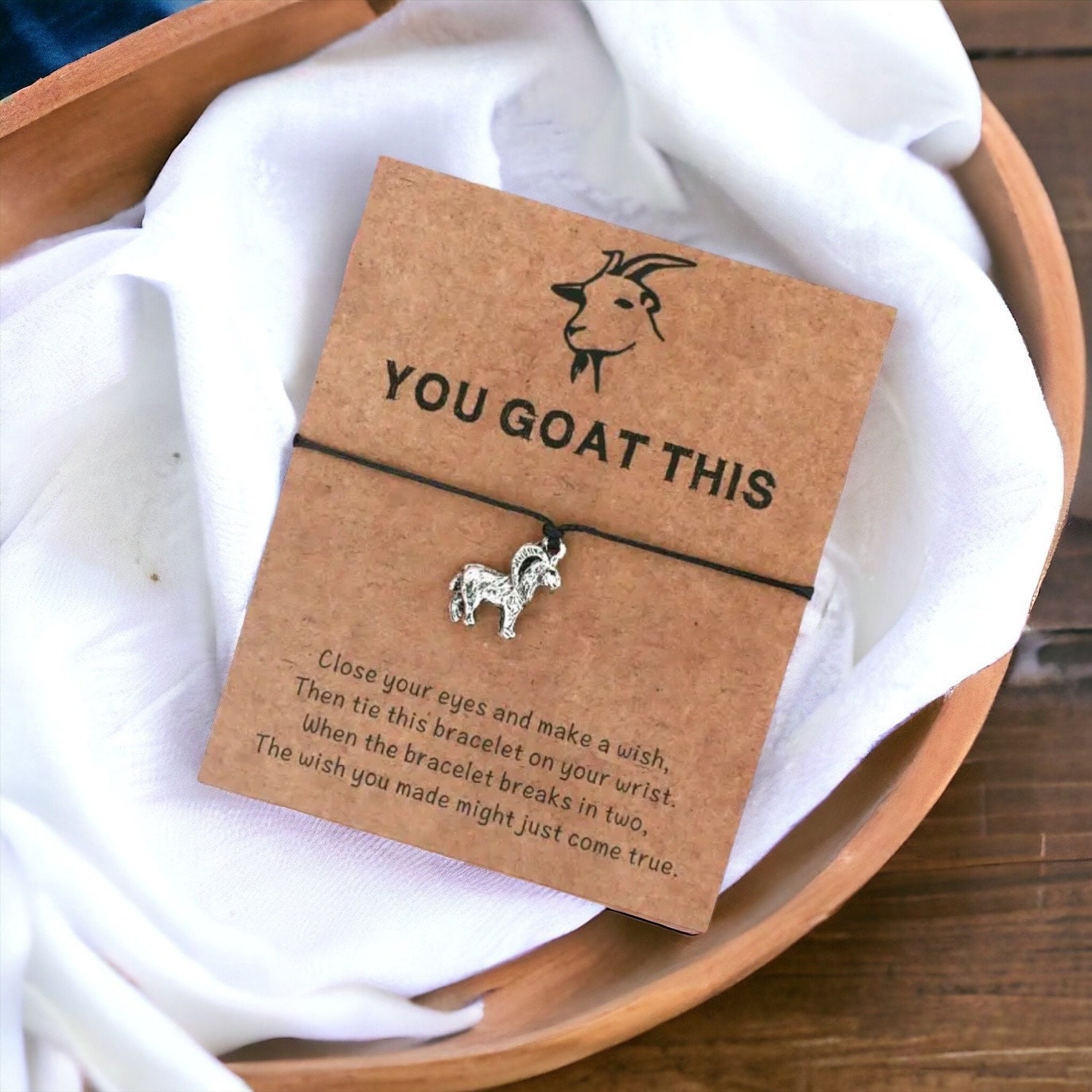 Totally G.O.A.T. - Greatest Of All Time Bracelet - Rhythms of Grace Creative