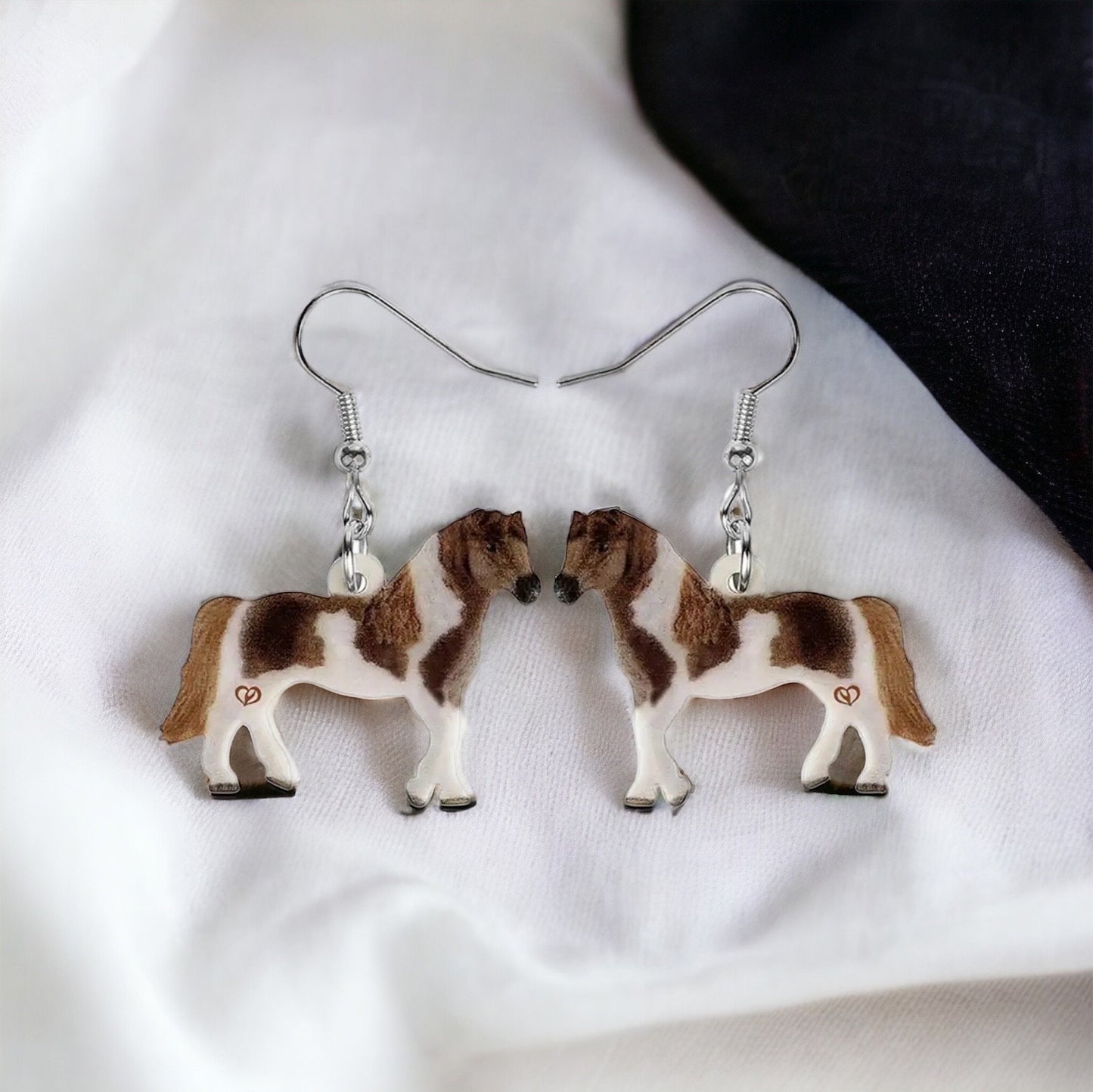 Unleash Your Inner Cowgirl with Our Handcrafted Horse Earrings! 🐴 - Rhythms of Grace Creative