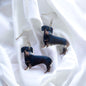 Weenie Wonderland: Cutest Dachshund Earrings Ever! - Rhythms of Grace Creative