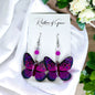 Butterfly Earrings - Easter Earrings, Handmade Earrings, Butterfly Jewelry, Butterfly Accessories, Easter Accessories, Monarch Butterfly
