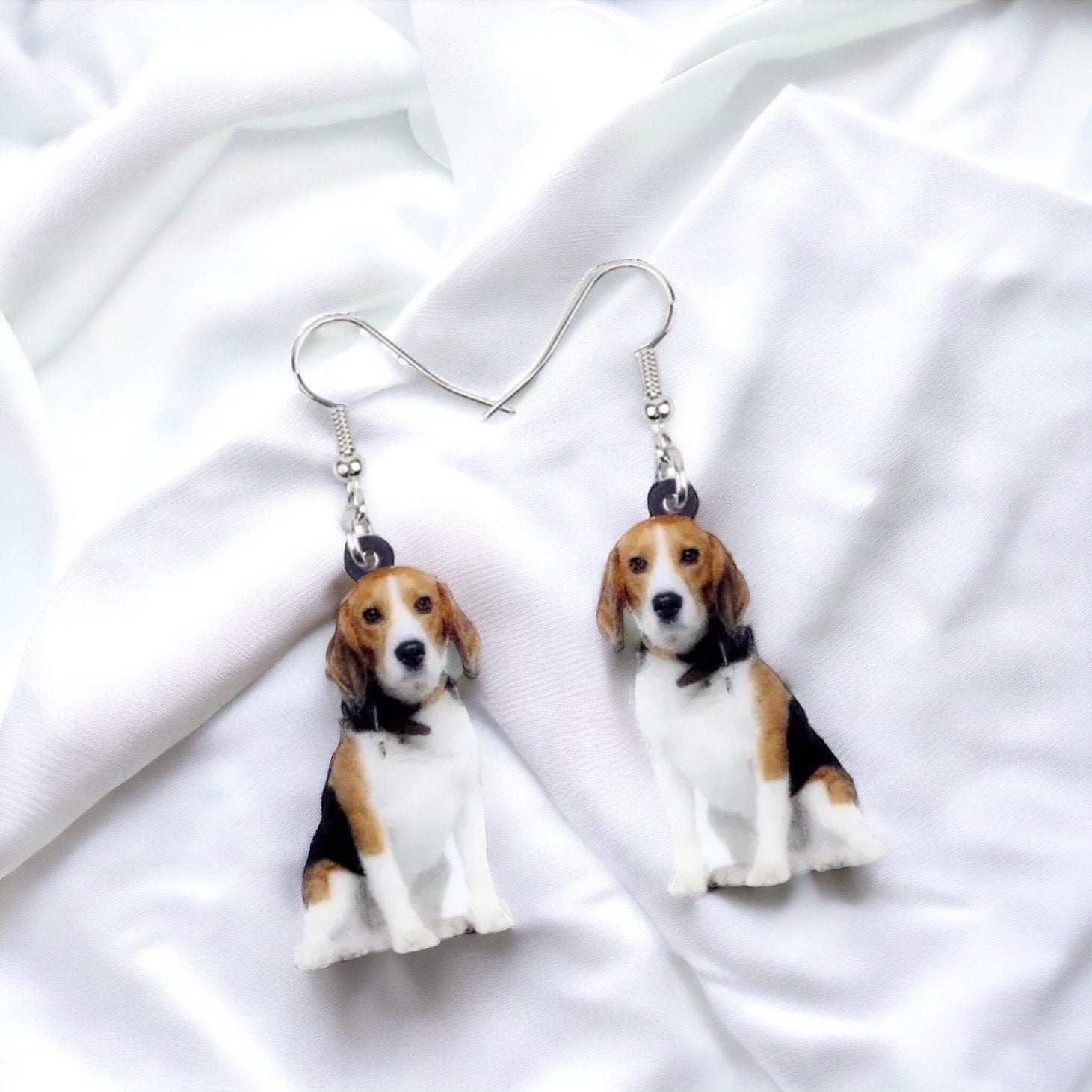 Dog Earrings, Beagle Earrings, Basset Hound, Dog Jewelry, Dog Mom, Beagle Jewelry, Dog Accessories, Basset Hound Earrings, Hound Dog