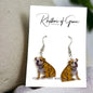 Bulldog Earrings - Dog Earrings, Dog Jewelry, Dog Mom, English Bulldog, Furbaby, Bulldog Puppy, Bulldog Mom, Handmade Earrings, British