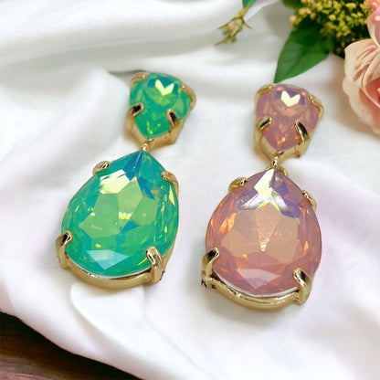 Gender Reveal Earrings - Baby Shower, New Mom, Mother’s Day, Mom Earrings, Momma Earrings, Mama Earrings, Team Pink, Team Blue, Pink or Blue