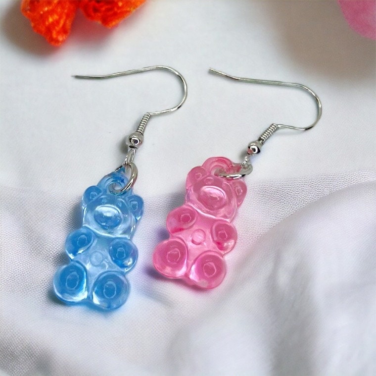 Gender Reveal Earrings - Baby Shower, New Mom, Mother’s Day, Mom Earrings, Momma Earrings, Mama Earrings, Team Pink, Team Blue, Pink or Blue