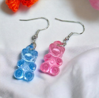 Gender Reveal Earrings - Baby Shower, New Mom, Mother’s Day, Mom Earrings, Momma Earrings, Mama Earrings, Team Pink, Team Blue, Pink or Blue