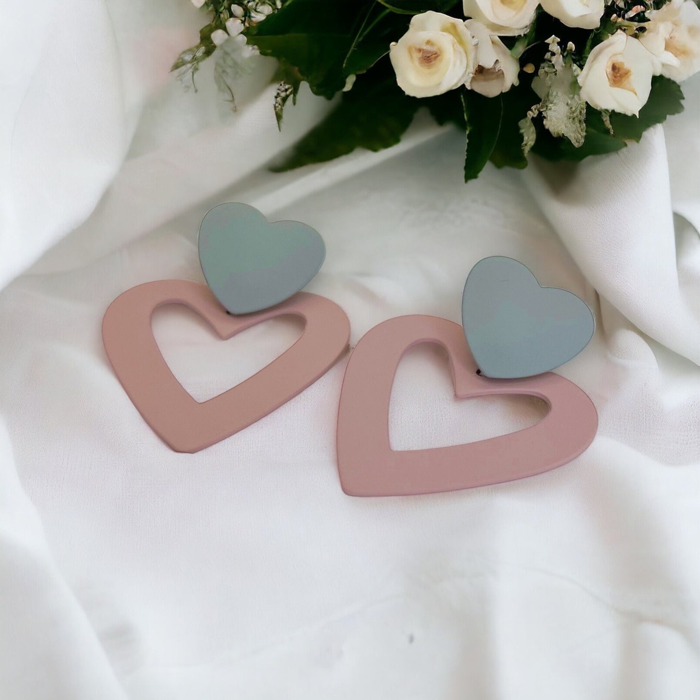 Gender Reveal Earrings - Baby Shower, New Mom, Mother’s Day, Mom Earrings, Momma Earrings, Mama Earrings, Team Pink, Team Blue, Pink or Blue