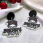 Merry Mama Earrings - Handmade Earrings, Baby Shower, New Mom, Mother’s Day, Mom Earrings, Momma Earrings, Christmas Mom, Christmas Earrings