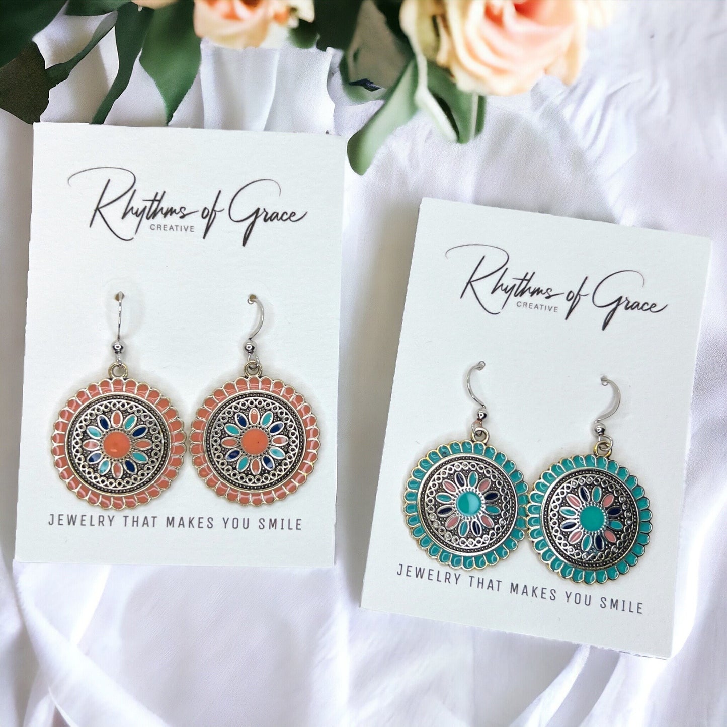 Gender Reveal Earrings - Baby Shower, New Mom, Mother’s Day, Mom Earrings, Momma Earrings, Mama Earrings, Team Pink, Team Blue, Pink or Blue