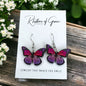 Butterfly Earrings - Easter Earrings, Handmade Earrings, Butterfly Jewelry, Butterfly Accessories, Easter Accessories, Monarch Butterfly